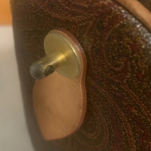 ETRO Milano speedy style handbag. Paisley pattern - Picture 11 of 12